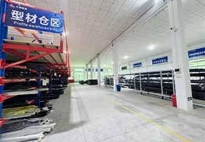 Profile warehouse racks